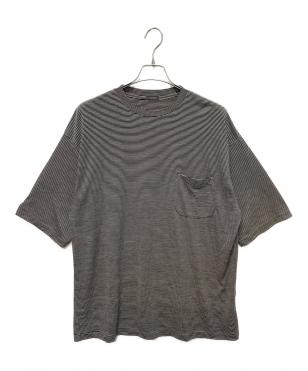 サマーウール天竺Tシャツ（border）