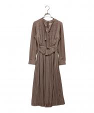 Her lip to (ハーリップトゥ) Viola Bow Pleated Dress ピンク サイズ:S