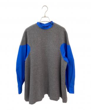 KNIT-COMBI PULLOVER