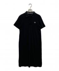 FRED PERRY (フレッドペリー) ポロカラーワンピース ネイビー サイズ:10