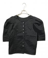 Bonum (ボナム) SHEER BUBBLE SLEEVE ブラウス ブラック サイズ:表記なし