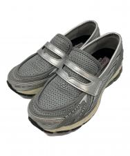 NEW BALANCE (ニューバランス) ローファースニーカー シルバー サイズ:23