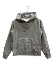 VISVIM (ビズビム) ステンシルプルオーバーパーカー グレー サイズ:2
