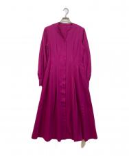 ANAYI (アナイ) ソフトアムンゼンタックフレア ワンピース パープル サイズ:SIZE 36