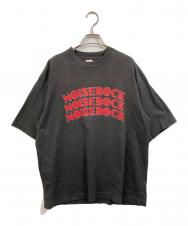 blurhms ROOTSTOCK (ブラームスルーツストック) NOISE ROCK ワイドプリントTシャツ ブラック サイズ:SIZE 3
