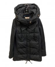 MARNI (マルニ) ウール切替ダウンコート ブラック サイズ:38
