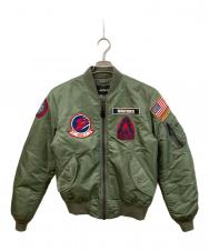 AVIREX (アヴィレックス) MA-1 COMMERCIAL TOP GUN MAVERICK カーキ サイズ:M