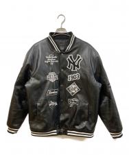 MLB (エムエルビー) スタジャン ブラック サイズ:SIZE XL