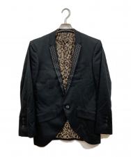 Roen (ロエン) スカルスタッズジャケット ブラック サイズ:	SIZE 48