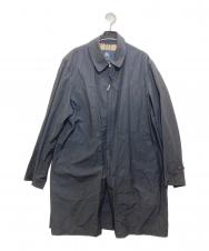 BURBERRY LONDON (バーバリーロンドン) ステンカラーコート ネイビー サイズ:M