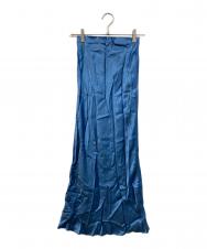 ENOF (イナフ) ace long skirt ブルー サイズ:M