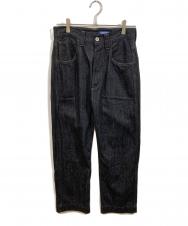 MHL (エムエイチエル) CANTONOVERALLS (キャントンオーバーオールズ) デニムパンツ ブラック サイズ:27