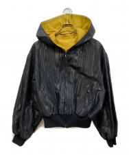 Jean Paul Gaultier FEMME (ジャンポールゴルチエ フェム) フーデッドジャケット ブラック サイズ:SIZE 40