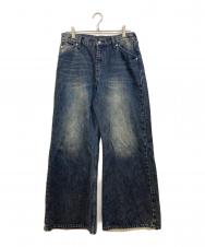 HARE (ハレ) ヴィンテージ加工デニムパンツ インディゴ サイズ:SIZE L