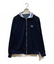 FRED PERRY (フレッドペリー) パイル トラックジャケット ネイビー サイズ:S