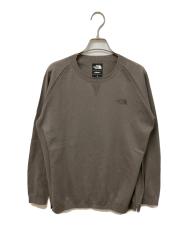 THE NORTH FACE (ザ ノース フェイス) ロングスリーブライトコンフォートクルー ブラウン サイズ:SIZE S
