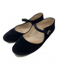 CORSO ROMA 9 (コルソローマノーヴェ) VELVET SHOES UW46-ANNA83 ブラック サイズ:38
