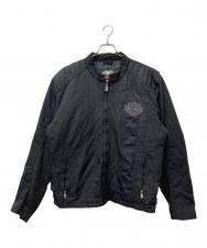 HARLEY-DAVIDSON (ハーレーダビッドソン) ナイロンジャケット ブラック サイズ:XL