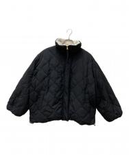 TAION (タイオン) UNFILO (アンフィーロ) リバーシブルボアダウンジャケット CMUKCW0401 ブラック サイズ:S