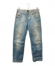 DOLCE & GABBANA (ドルチェ&ガッバーナ) embroidery denim ブルー サイズ:32