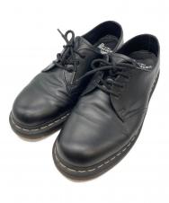 Dr.Martens (ドクターマーチン) 1461 ホワイトステッチ 3 ホール シューズ ブラック サイズ:UK8