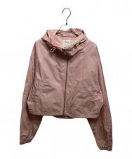 Matin Kim (マーティン キム) CROP HOODY COATING JUMPER ピンク サイズ:Free