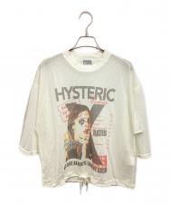 Hysteric Glamour (ヒステリックグラマー) HYS COOPER オーバーサイズTシャツ ホワイト サイズ:FREE