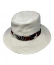 HERMES (エルメス) ハット ホワイト サイズ:57