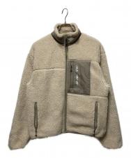 thisisneverthat (ディスイズネバーザット) ボアジャケット ベージュ サイズ:L