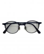 白山眼鏡店 (ハクサンガンキョウテン) 伊達眼鏡 ネイビー