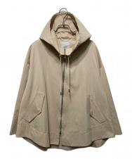 ebure (エブール) バックギャザーショート丈フーデッドコート ベージュ サイズ:36