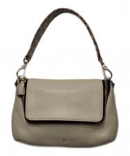 ANYA HINDMARCH (アニヤ・ハインドマーチ) マキシジップ2WAYバッグ ベージュ