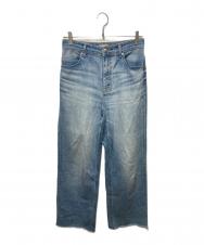 YANUK (ヤヌーク) デニムパンツ インディゴ サイズ:26