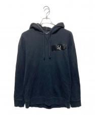 RAF SIMONS (ラフシモンズ) FRED PERRY (フレッドペリー) コラボパーカー ブラック サイズ:36
