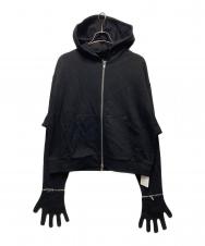 USED (ユーズド) Glove Zip Hoodie ブラック サイズ:free