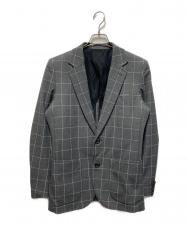 1piu1uguale3 (ウノピュウノウグァーレトレ) RIB JACKET グレー サイズ:３