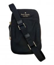 Kate Spade (ケイトスペード) チェルシー ノース サウス デュアル ジップ フォン クロスボディ ブラック