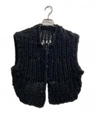 TODAYFUL (トゥデイフル) Chunky Hand Knitvest チャンキーハンドニットベスト ブラック サイズ:F