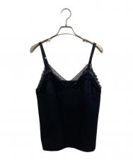 tricot COMME des GARCONS (トリココムデギャルソン) キャミソールブラウス ブラック サイズ:S