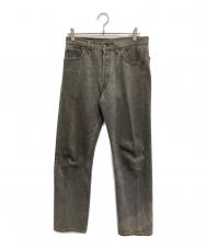 LEVI'S (リーバイス) 501デニムパンツ グレー サイズ:W30×L34