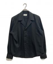 TAAKK (ターク) PINTKCK SHIRT ブラック サイズ:2