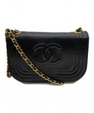 CHANEL (シャネル) ココマークチェーンショルダーバッグ ブラック