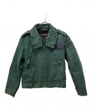 AVIREX (アヴィレックス) ジップジャケット グリーン サイズ:M