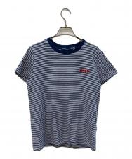 POLO RALPH LAUREN (ポロ・ラルフローレン) ボーダーTシャツ ホワイト×ネイビー サイズ:Ⅿ