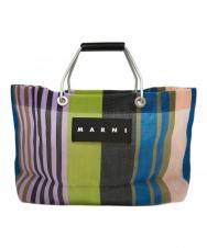 MARNI (マルニ) ストライプトートバッグ マルチカラー