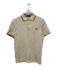 FRED PERRY (フレッドペリー) ポロシャツ ベージュ サイズ:S