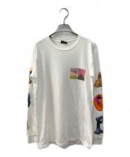 stussy (ステューシー) Ken Price (ケンプライス) プリントカットソー ホワイト サイズ:SIZE S