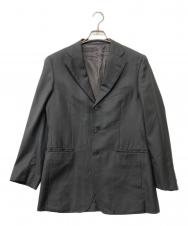 PAUL SMITH (ポールスミス) TALLIA DI DELFINO 3Bストライプジャケット ブラック サイズ:L