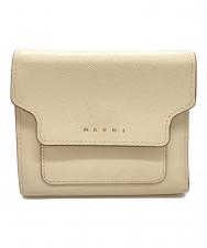 MARNI (マルニ) サフィアーノ カーフスキン ウォレット アイボリー