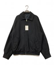 stein (シュタイン) 24SS Wool Linen Harrington Zip Jacket ブラック サイズ:S 未使用品